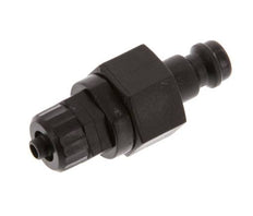 POM DN 5 Koppeling Insteeknippel 4x6 mm opsteekfitting Dubbele afsluiting