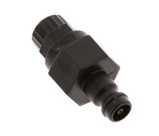 POM DN 5 Koppeling Insteeknippel 4x6 mm opsteekfitting Dubbele afsluiting