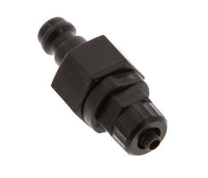 POM DN 5 Koppeling Insteeknippel 4x6 mm opsteekfitting Dubbele afsluiting