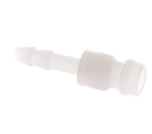 PVDF DN 5 Koppeling Insteeknippel 4 mm Slangpilaar