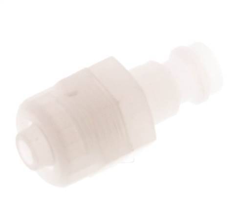 PVDF DN 5 Koppeling Insteeknippel 6x8 mm opsteekfitting