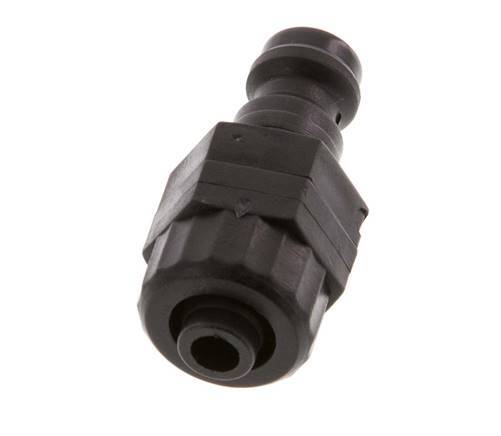 PVDF DN 5 Koppeling Insteeknippel 6x8 mm opsteekfitting
