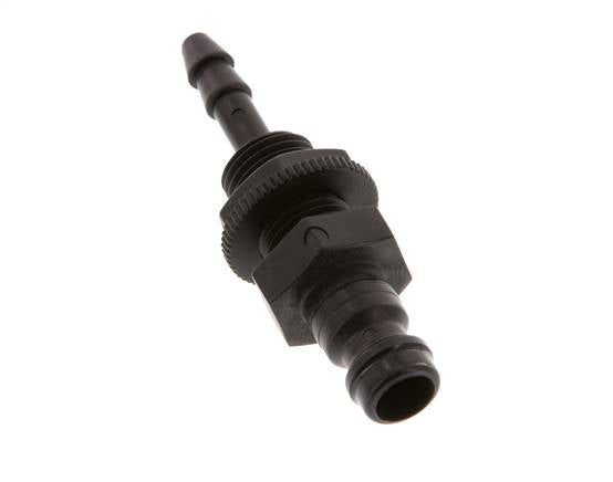 POM DN 5 Koppeling Insteeknippel 4 mm Slangpilaar Schotkoppeling