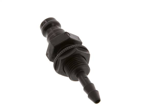POM DN 5 Koppeling Insteeknippel 4 mm Slangpilaar Schotkoppeling