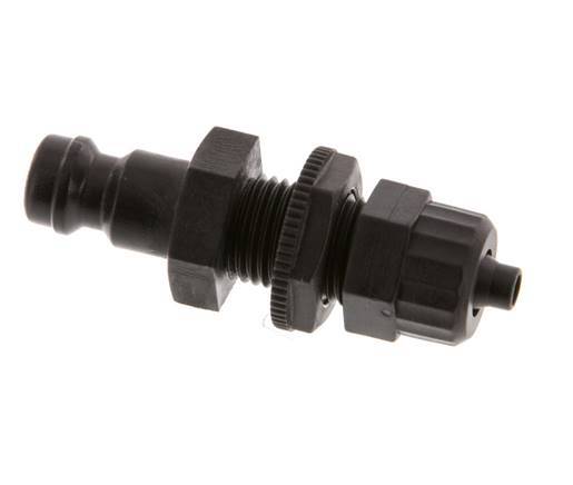 POM DN 5 Koppeling Insteeknippel 4x6 mm opsteekfitting Schotkoppeling