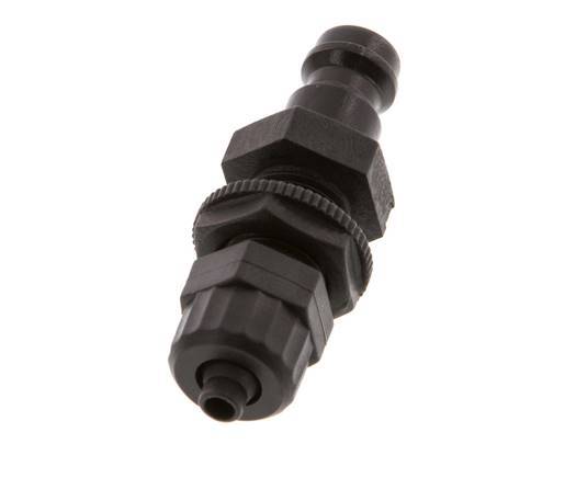POM DN 5 Koppeling Insteeknippel 4x6 mm opsteekfitting Schotkoppeling