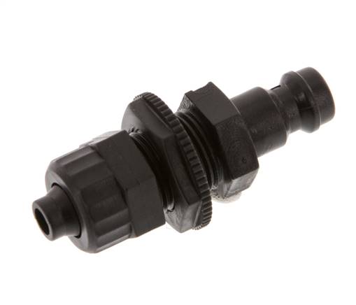 POM DN 5 Koppeling Insteeknippel 6x8 mm opsteekfitting Schotkoppeling