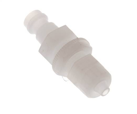PVDF DN 5 Koppeling Insteeknippel 4x6 mm opsteekfitting Schotkoppeling
