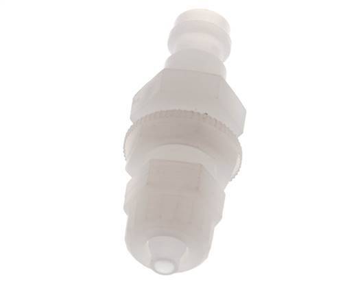 PVDF DN 5 Koppeling Insteeknippel 4x6 mm opsteekfitting Schotkoppeling