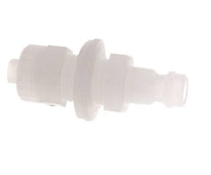 PVDF DN 5 Koppeling Insteeknippel 6x8 mm opsteekfitting Schotkoppeling