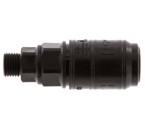 POM DN 7.2 Koppeling Snelkoppeling G 1/4 inch Buitendraad
