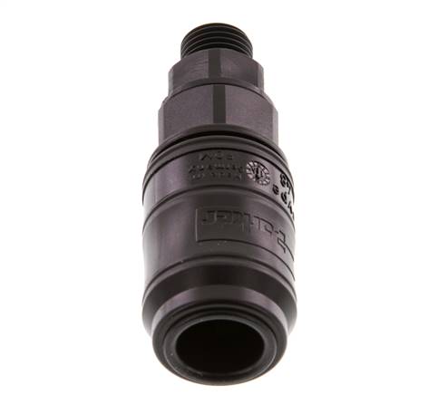 POM DN 7.2 Koppeling Snelkoppeling G 1/4 inch Buitendraad