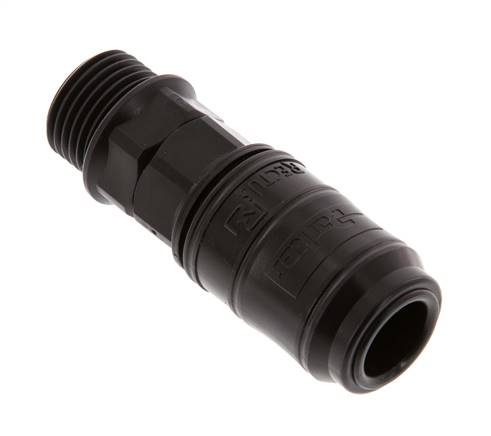 POM DN 7.2 Koppeling Snelkoppeling G 1/2 inch Buitendraad
