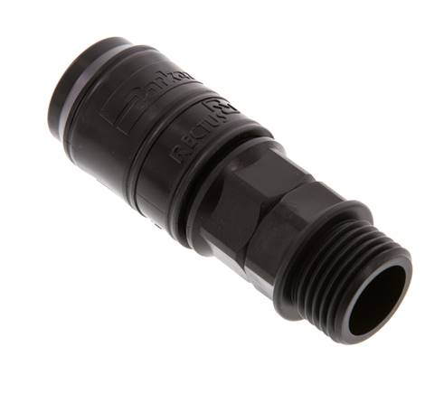 POM DN 7.2 Koppeling Snelkoppeling G 1/2 inch Buitendraad