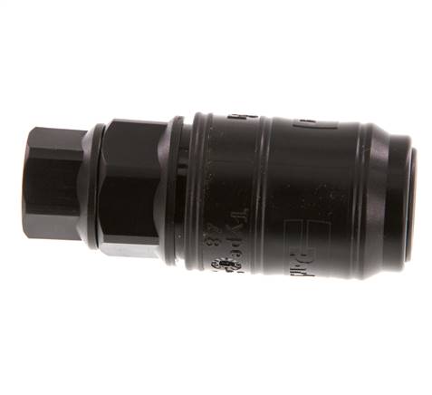 POM DN 7.2 Koppeling Snelkoppeling G 1/4 inch Binnendraad