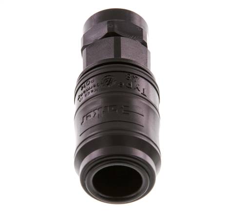 POM DN 7.2 Koppeling Snelkoppeling G 3/8 inch Binnendraad