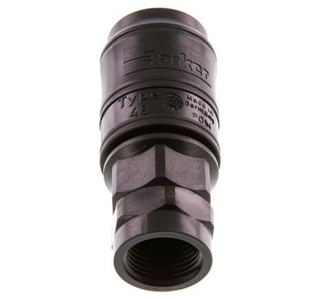 POM DN 7.2 Koppeling Snelkoppeling G 3/8 inch Binnendraad