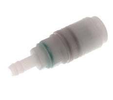 PVDF DN 7.2 Koppeling Snelkoppeling 9 mm Slangpilaar