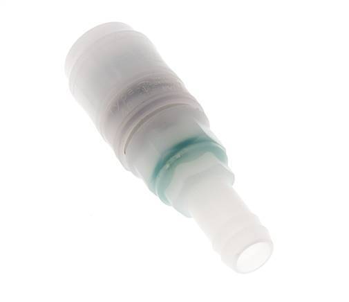 PVDF DN 7.2 Koppeling Snelkoppeling 13 mm Slangpilaar