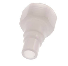 PVDF DN 7.2 Koppeling Insteeknippel G 3/8 inch Binnendraad