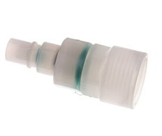 PVDF DN 7.2 Koppeling Insteeknippel G 1/2 inch Binnendraad Dubbele afsluiting