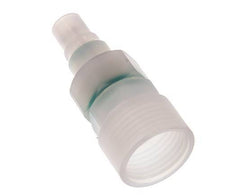 PVDF DN 7.2 Koppeling Insteeknippel G 1/2 inch Binnendraad