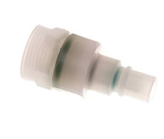 PVDF DN 7.2 Koppeling Insteeknippel G 3/8 inch Binnendraad Dubbele afsluiting