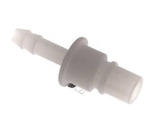 PVDF DN 7.2 Koppeling Insteeknippel 6 mm Slangpilaar