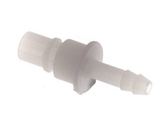 PVDF DN 7.2 Koppeling Insteeknippel 6 mm Slangpilaar