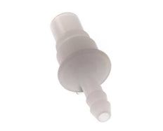 PVDF DN 7.2 Koppeling Insteeknippel 6 mm Slangpilaar