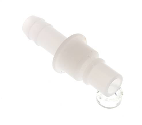 PVDF DN 7.2 Koppeling Insteeknippel 9 mm Slangpilaar