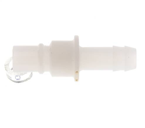 PVDF DN 7.2 Koppeling Insteeknippel 9 mm Slangpilaar