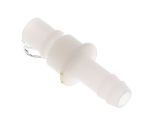 PVDF DN 7.2 Koppeling Insteeknippel 9 mm Slangpilaar
