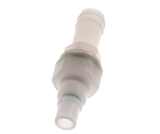 PVDF DN 7.2 Koppelingstekker 13 mm Slangpilaar