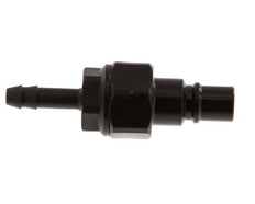 POM DN 7.2 Koppeling Insteeknippel 6 mm Slangpilaar Dubbele afsluiting