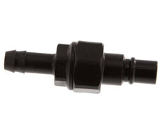 POM DN 7.2 Koppeling Insteeknippel 9 mm Slangpilaar Dubbele afsluiting