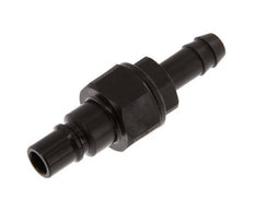 POM DN 7.2 Koppeling Insteeknippel 9 mm Slangpilaar Dubbele afsluiting