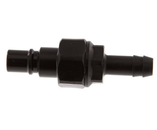 POM DN 7.2 Koppeling Insteeknippel 9 mm Slangpilaar Dubbele afsluiting
