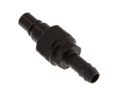 POM DN 7.2 Koppeling Insteeknippel 9 mm Slangpilaar Dubbele afsluiting