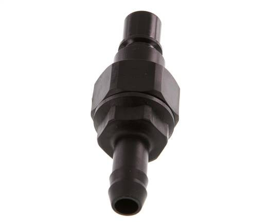 POM DN 7.2 Koppeling Insteeknippel 9 mm Slangpilaar Dubbele afsluiting