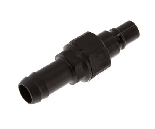 POM DN 7.2 Koppeling Insteeknippel 13 mm Slangpilaar Dubbele afsluiting