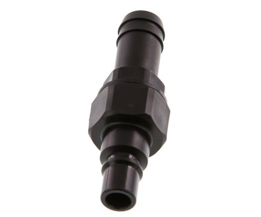 POM DN 7.2 Koppeling Insteeknippel 13 mm Slangpilaar Dubbele afsluiting