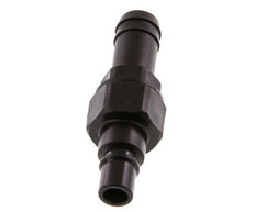 POM DN 7.2 Koppeling Insteeknippel 13 mm Slangpilaar Dubbele afsluiting