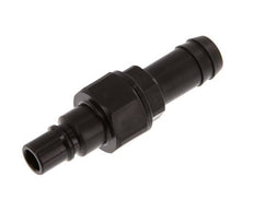 POM DN 7.2 Koppeling Insteeknippel 13 mm Slangpilaar Dubbele afsluiting