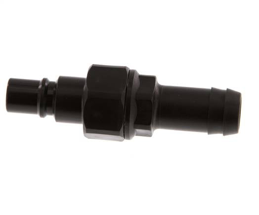 POM DN 7.2 Koppeling Insteeknippel 13 mm Slangpilaar Dubbele afsluiting