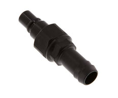 POM DN 7.2 Koppeling Insteeknippel 13 mm Slangpilaar Dubbele afsluiting