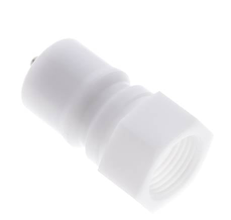 POM DN 10 Hydraulische Koppeling Insteeknippel G 3/8 inch Binnendraad ISO 7241-1 B