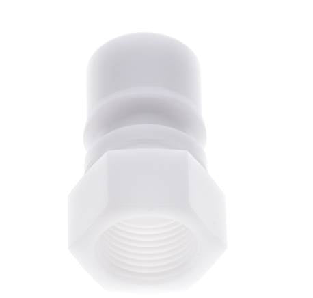 POM DN 10 Hydraulische Koppeling Insteeknippel G 3/8 inch Binnendraad ISO 7241-1 B