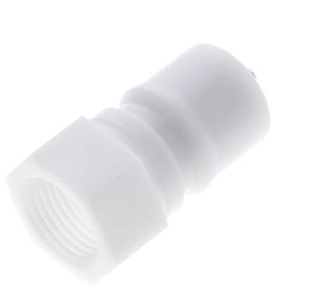 POM DN 10 Hydraulische Koppeling Insteeknippel G 3/8 inch Binnendraad ISO 7241-1 B