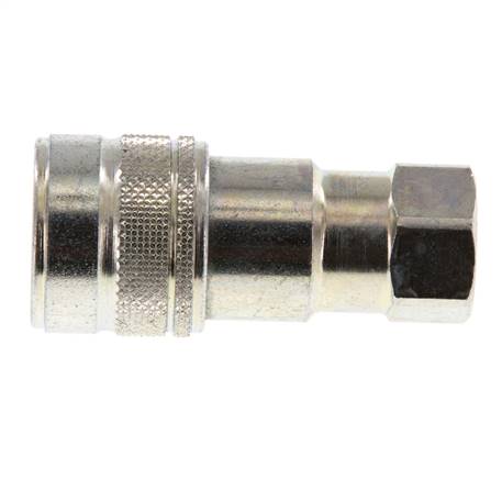Stalen DN 5 Hydraulische Koppeling Snelkoppeling G 1/8 inch Binnendraad ISO 7241-1 B D 10.9mm
